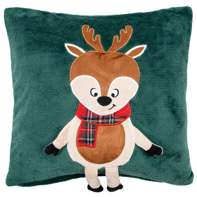 4Home Božični prevlek za blazino Reindeer, 40 x 40cm