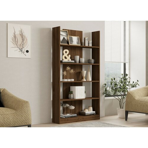 Bibliotecă Ikiz Walnut