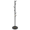 Autronic DR-N1006 BK Leseni stojan za obešalnik,črn, 40 x 175 cm