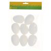 Komplet polistirenových vajec v. 7 cm, 8 kosov vpaketu