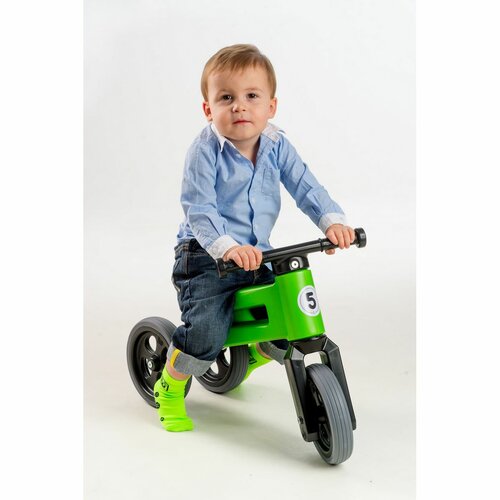 Teddies Odrážedlo Funny wheels Rider Sport 2v1, modrá