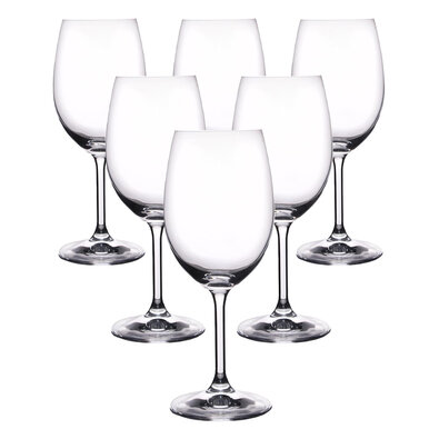 Crystalex 6-delni set kozarcev za vino LARA, 0,45l