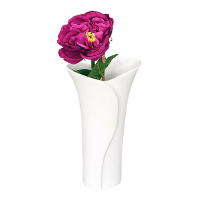 Keramická váza Lora, bílá