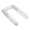 Bellatex Crib Mantle cilindru Clouds gri, 240 cm