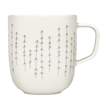 Kubek Sarjaton Metsä 360 ml, biały