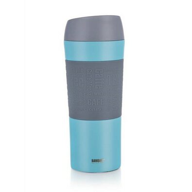 Banquet Potovalni lonček MATTY 400 ml, modri