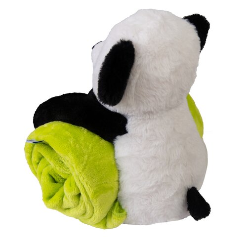 Babymatex Detská deka Carol s plyšákom panda, 85 x 100 cm