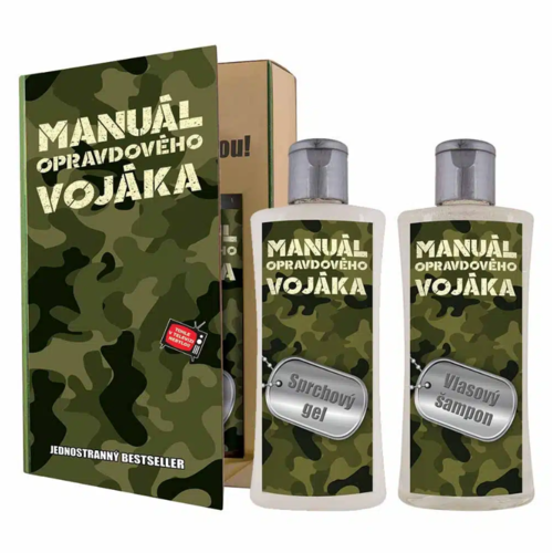 bohemia Gifts Kozmetická súprava kniha - Pre vojaka