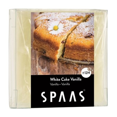 SPAAS Wosk zapachowy White cake Vanilla, 6 cm
