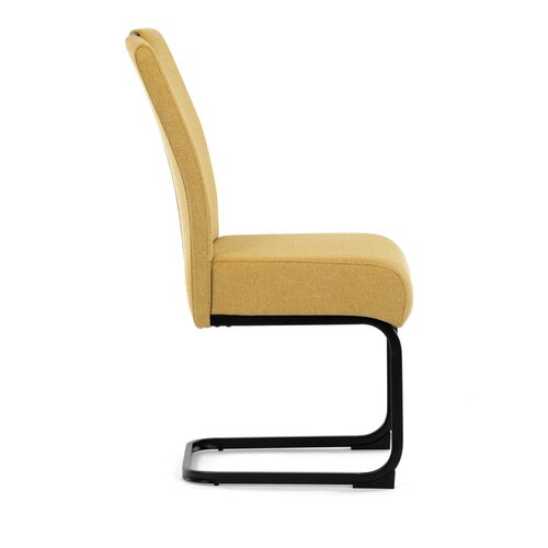 Set de scaune de sufragerie DCL-E2008 YEL2, 4 buc.