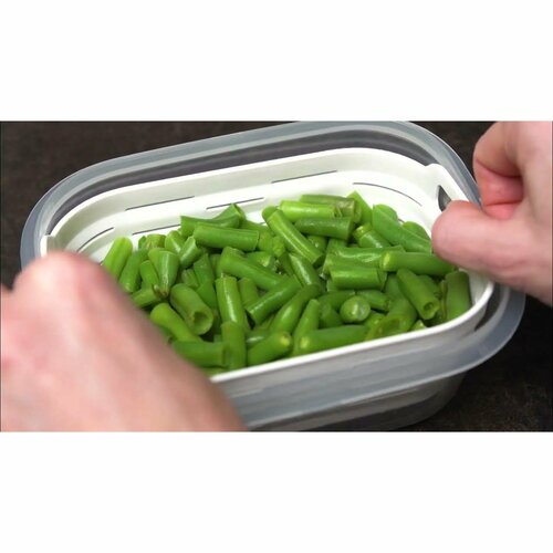 Tescoma Pojemnik do zamrażarki z koszem 4FOOD  1,0 l