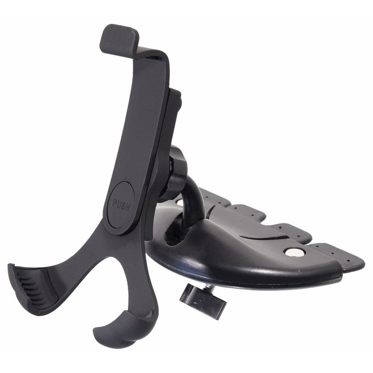 Držiak telefónu/GPS do CD, čierna