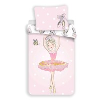 Jerry Fabrics Lenjerie de pat Ballerina, 140 x 200 cm, 70 x 90 cm Jerry Fabrics Lenjerie de pat Ballerina, 140 x 200 cm, 70 x 90 cm