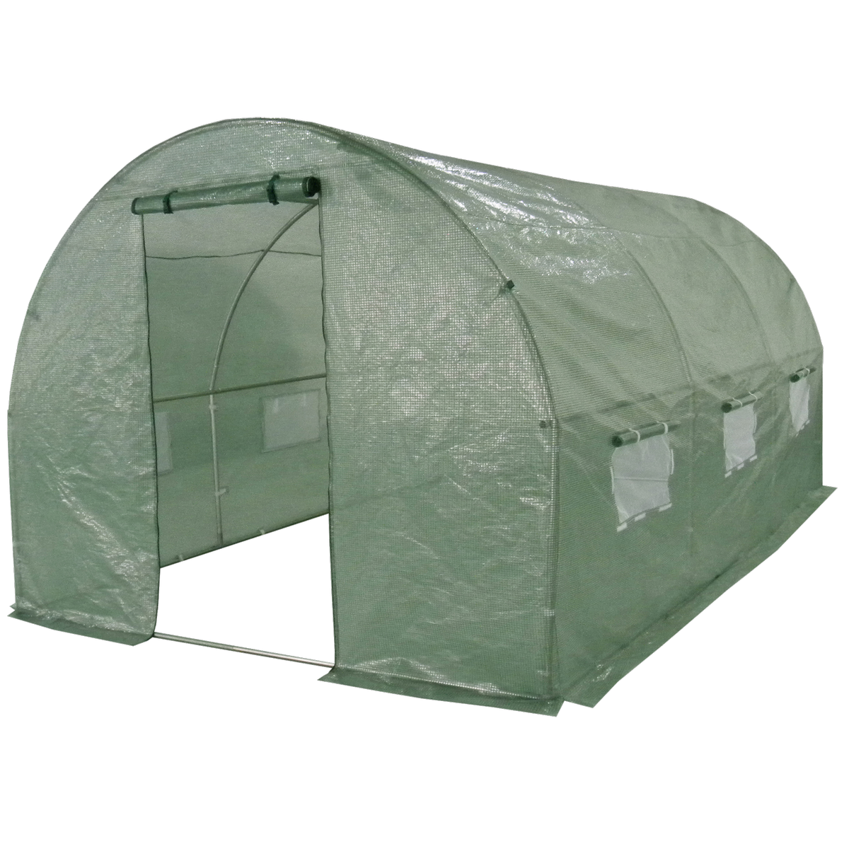 Folia ogrodowa 400 x 250 x 200 cm, zielonaplandeka, 400 x 250 x 200 cm