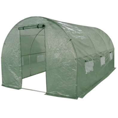 Folia ogrodowa  400 x 250 x 200 cm, zielonaplandeka