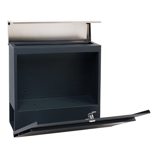 Поштова скринька сталева з віконцем BK.932.LG.AM.N