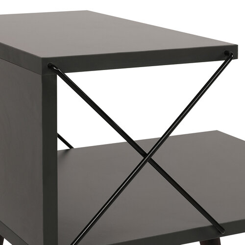 Приліжкова тумбочка Cross Anthracite