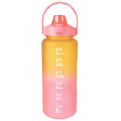 Butelka sportowa, 2 l, różowy