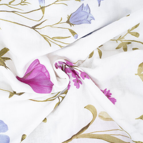 4Home Muslin posteljnina Wildflower Harmony,  140x 200 cm, 70 x 90 cm