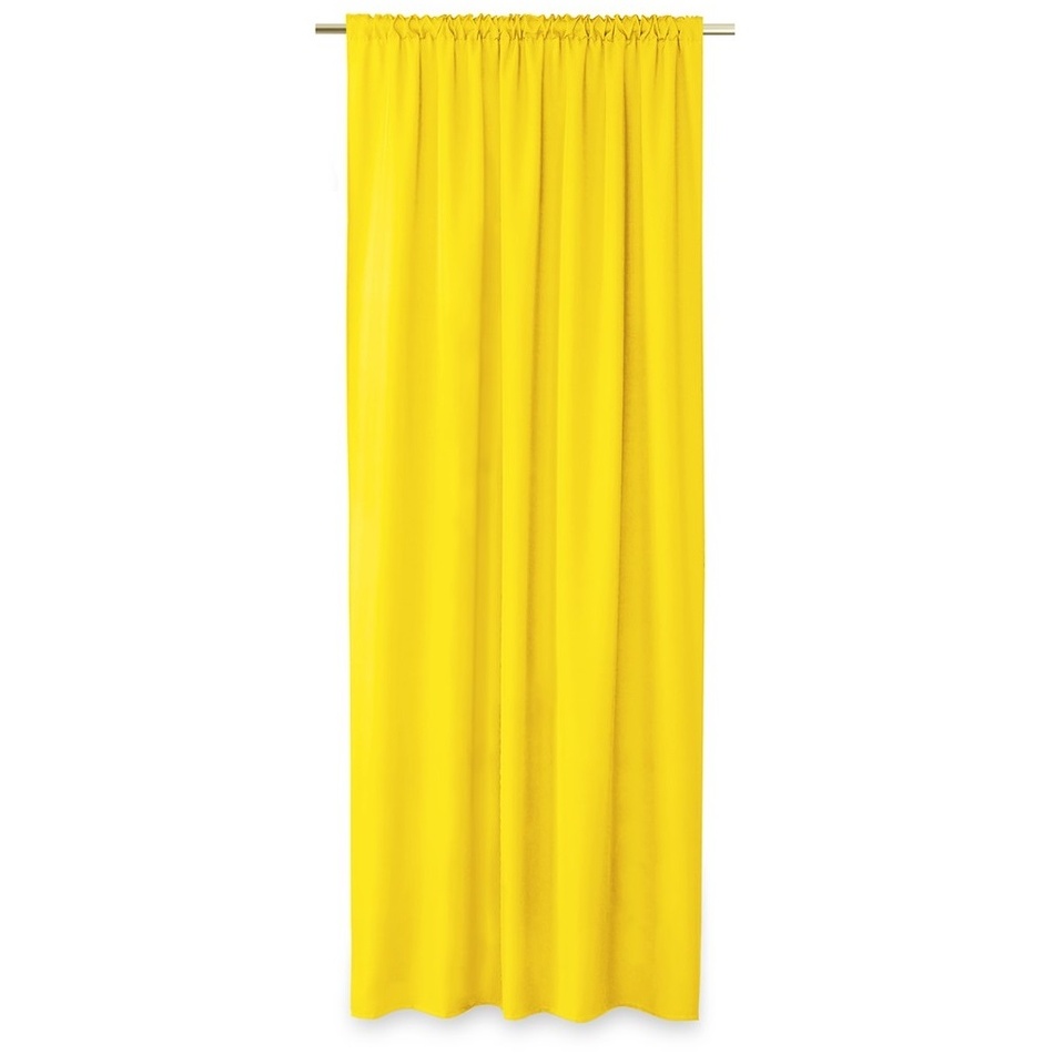 Obrázok AmeliaHome Záves Oxford Pleat žltá, 140 x 250 cm