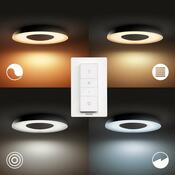 Philips Hue 32613/30/P6 stropné LED svietidlo Still 32 W, čierna