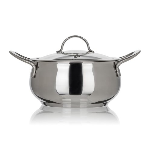 Banquet Nerjaveča posoda z pokrovom Belly, 14 cm,1,2 l