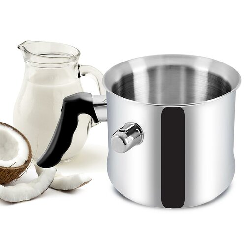 Orion Simmertopf aus Edelstahl für Induktion, 1,5 l