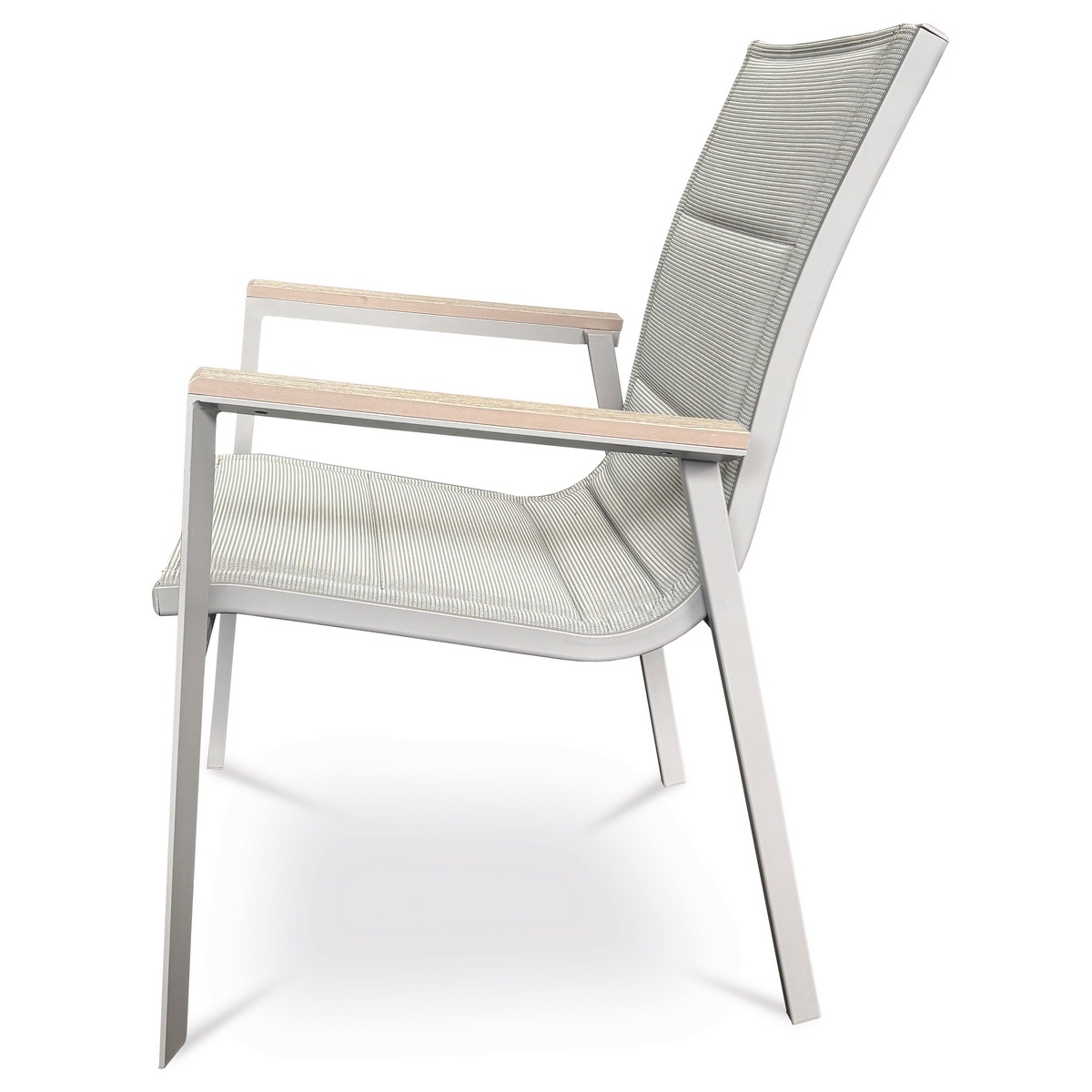 Autronic kerti szék, alumínium, textil, szürke, AZ C-S1110 GREY termék 2. képe