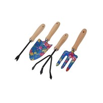 Set scule de grădinărit Flower Tools, albastru, 4 buc. Set scule de grădinărit Flower Tools, albastru, 4 buc.