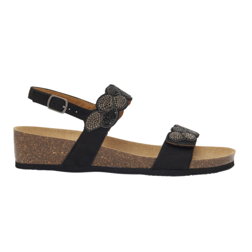 Scholl Pantofle Abu Dhabi Sandal černá, vel. 37