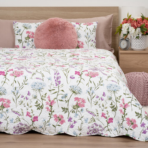 4Home Tagesdecke Spring Meadow, 220 x 240 cm + 2 x 40 x 40 cm