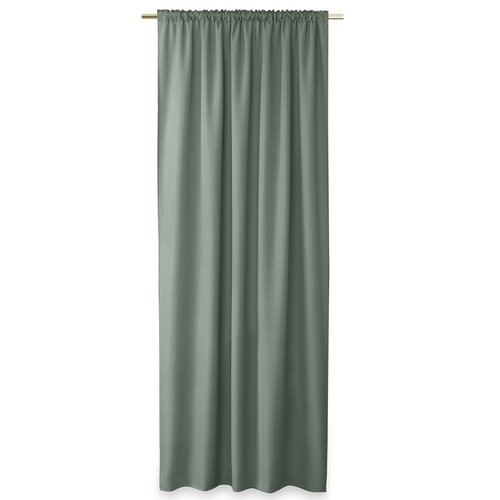 Restilo Oxford Pleat függöny, acélkék, 140 x 250 cm