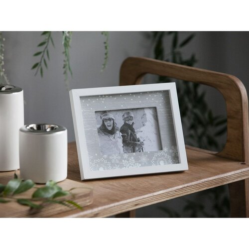 Fotorámeček Love Winter šedá, 20 x 16 cm