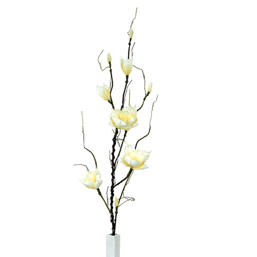 Umelá kvetína magnólia žltá, 125 cm