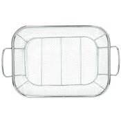 Avenberg Flavor rozsdamentes acél grillezőkosár, 43 x 28 x 11 cm