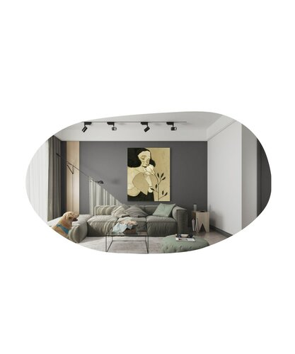 Vanomi Black tükör 52 x 89 cm