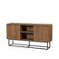 Skříňka Tela Walnut and Black