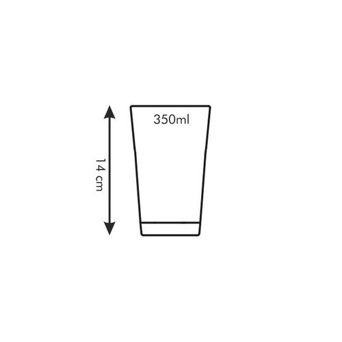 Tescoma VERA pohár 350 ml, 6 ks
