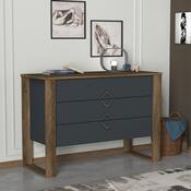 Komoda Bumerang Anthracite and Walnut