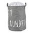 Coș de rufe din pânză MY LAUNDRY 35 x 35 x 45 cm ,gri