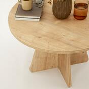 Konferenčna mizica Mushroom Sapphire Oak