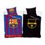 Świecąca pościel bawełniana FC Barcelona, 140 x 200 cm, 70 x 80 cm