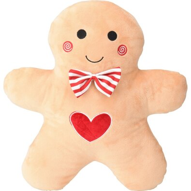 Božični vzglavnik Gingerbread,  37 x 10 x 43 cm