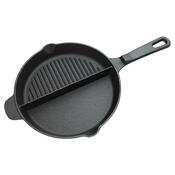 Cattara 13061 Grilovací pánev s držadlem Duo Litina, pr. 25 cm