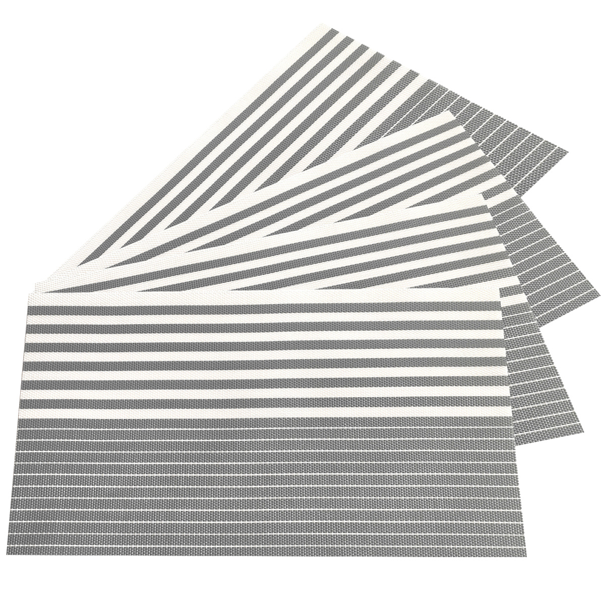 Suport farfurie Stripe gri, 30 x 45 cm, set 4 buc. buc.