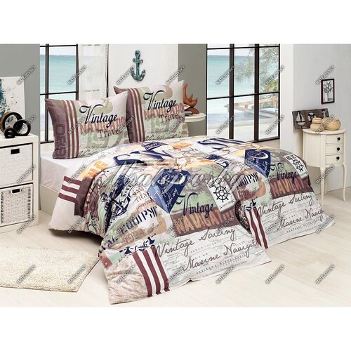 Matějovský Pościel bawełniana Sailing, 240 x 210 cm, 2 szt. 70 x 90 cm