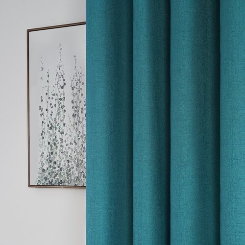 Draperie blackout 4Home Monaco, albastru, 150 x 250 cm