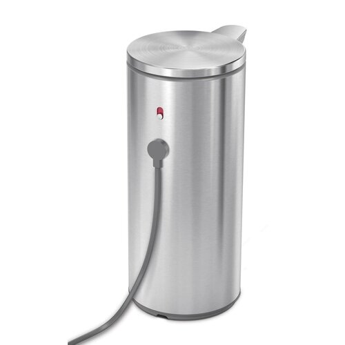 Simplehuman Безконтактний дозатор мила 266 мл, зарядний, матова нержавіюча сталь