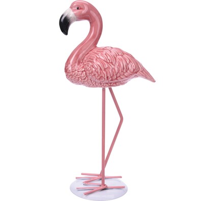 Flamingo decorativ Abaya, 26,5 cm