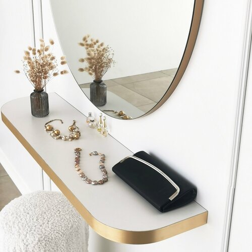 Spiegel Gold 90 cm